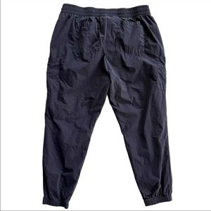 Old Navy High Rise Tapered Jogger Pants in Carbon Gray XL